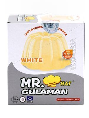 MR GULAMAN WHITE - PREPARATO PER GELATINA 10x250g