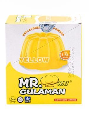 MR GULAMAN YELLOW - PREPARATO PER GELATINA 10x250g