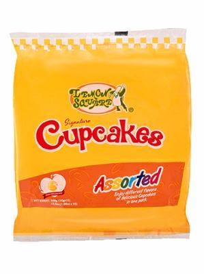 LEMON SQUARE ASSORTED CUPCAKES 12x300g *