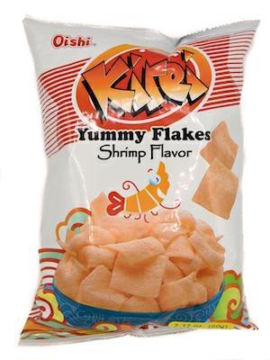 OISHI KIREI YUMMY FLAKES - SNACK SALATO 30x60g