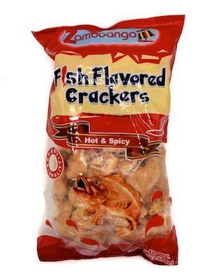 ZAMBOANGA FISH CRACKER HOT & SPICY 40x100g
