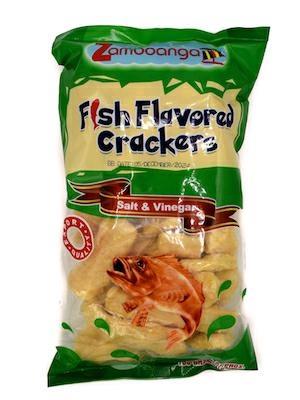 ZAMBOANGA FISH CRACKER SALT & VINEGAR 40x100g