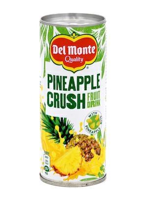 DEL MONTE PINEAPPLE JUICE - BEVANDA ALL'ANANAS 24x240ml