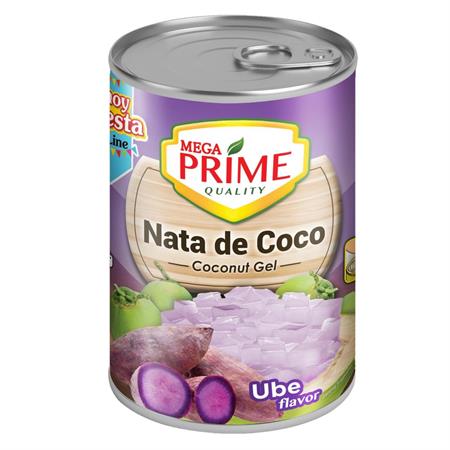 MEGA PRIME NATA DE COCO UBE - GELATINA DI COCCO 24x425g