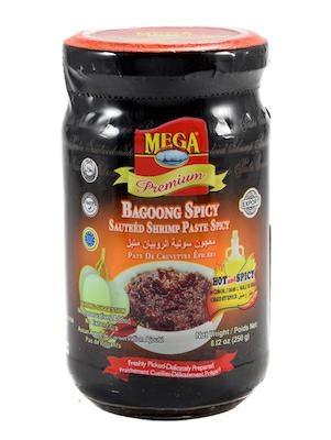 MEGA SAUTEED SHRIMP PASTE SPICY (BAGOONG) 24x250g*