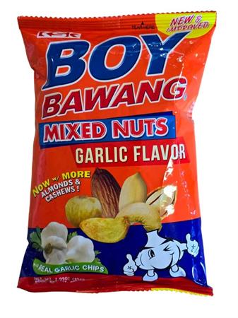 BOY BAWANG MIXED NUTS GARLIC - SNACK SALATO 40x85g