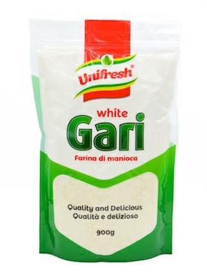UNIFRESH GARI BIANCO - FARINA DI MANIOCA 18x900g *