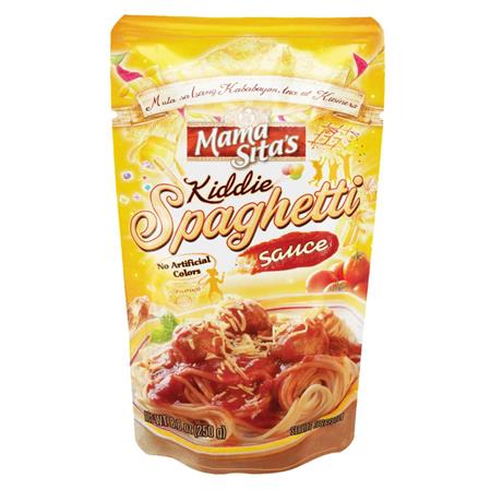 MAMA SITA'S KIDDIE SPAGHETTI SAUCE - SALSA ALTOMATO 24x250g