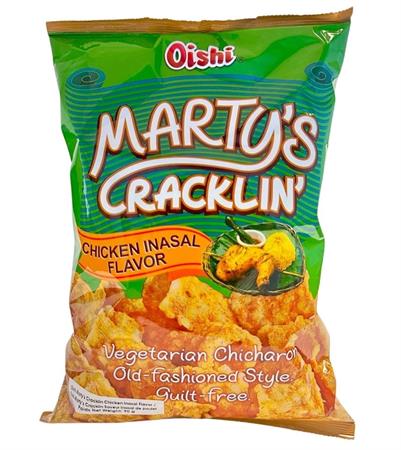 OISHI MARTY'S CRACKLALCHICKEN INASAL- SNACK SALATO 30x90g
