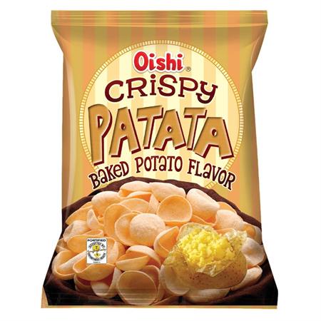 OISHI CRISPY PATATA - SNACK SALATO 30x85g
