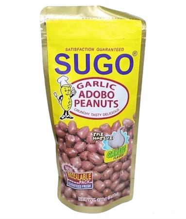 SUGO GARLIC ADOBO PEANUTS - SNACK DI ARACHIDI 24x100g