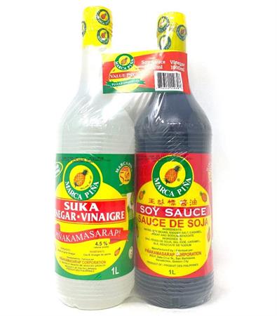 MARCA PINA VALUE PACK - ACETO + SALSA DI SOIA 6x2L*