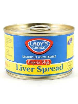 LADY'S CHOICE LIVER SPREAD PORK & BEEF - PATE' DI FEGATO 24x165g