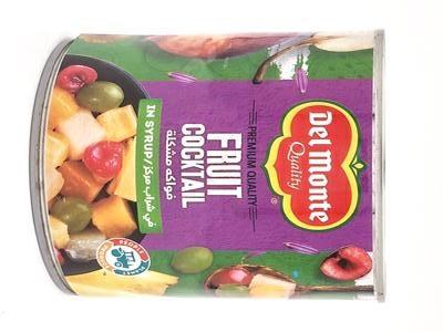 DEL MONTE FRUIT COCKTAIL - FRUTTA SCIROPPATA 24x825g
