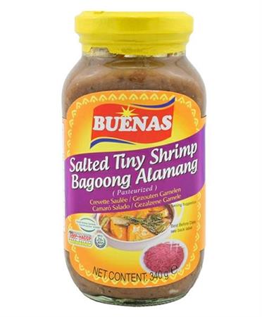 BUENAS SALTED SHRIMP PASTE (BAGOONG ALAMANG) 24x340g