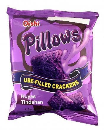 OISHI PILLOWS UBE - SNACK DOLCE 100x38g