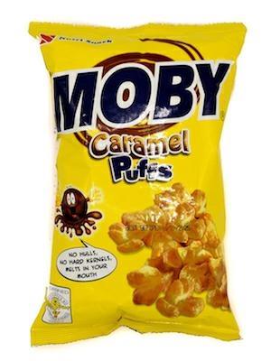 MOBY CARAMEL PUFFS - SNACK DOLCE 50x60g