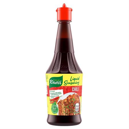 KNORR LIQUID SEASONING CHILLI - CONDIMENTO LIQUIDO 24x130ml (HS/BC)