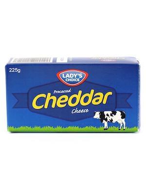 LADY'S CHOICE CHEDDAR CHEESE 24x200g