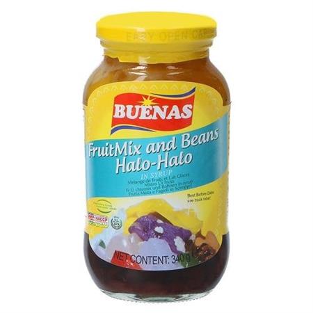 BUENAS CLASSIC HALO HALO MIX - FRUTTA E LEGUMI IN SCIROPPO 24x340g
