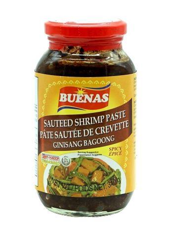 BUENAS SAUTEED SHRIMP PASTE SPICY (GINISANG BAGOONG GUISADO) 24x340g