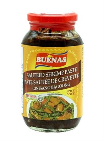 BUENAS SAUTEED SHRIMP PASTE SPICY (GINISANG BAGOONG GUISADO) 24x340g