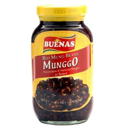 BUENAS RED MUNG BEANS - FAGIOLI IN SCIROPPO 24x340g