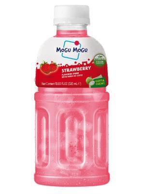 MOGU MOGU STRAWBERRY - BEVANDA AL GUSTO FRAGOLA 24x320ml*