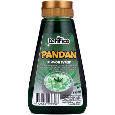 TERIFICO PANDAN SYRUP - SCIROPPO AL PANDANO 12x250ml