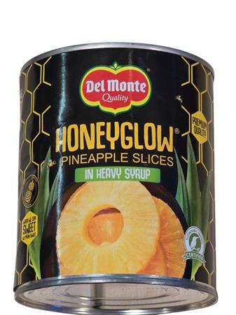 DEL MONTE PINEAPPLE IN SYRUP - ANANAS IN SCIROPPO 24x840g