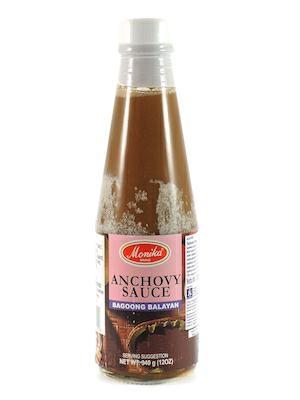 MONIKA FISH SAUCE (BAGOONG BALAYAN) 12x340g
