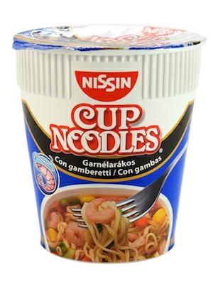 NISSIN CUP SHRIMPS - NOODLES ISTANTANEI 8x63g (UT/PS)