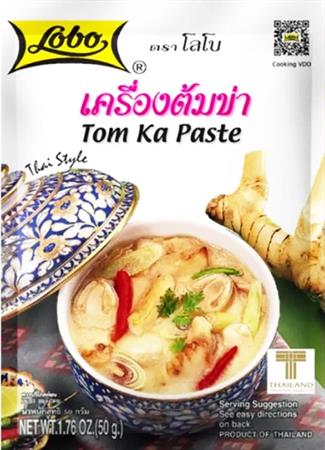 LOBO TOM KA PASTE - CONDIMENTO IN PASTA 12x50g (HS/AE)