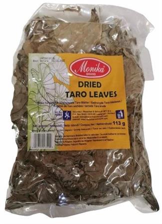 MONIKA DRIED TARO LEAVES - FOGLIE DI TARO SECCHE 20x113g