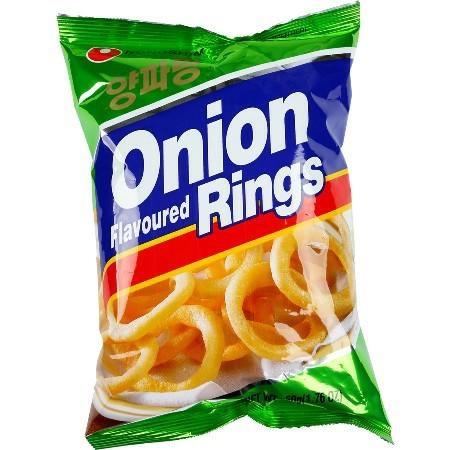 NONG SHIM ONION RINGS REGULAR - SNACK GUSTO CIPOLLA 20x50g*