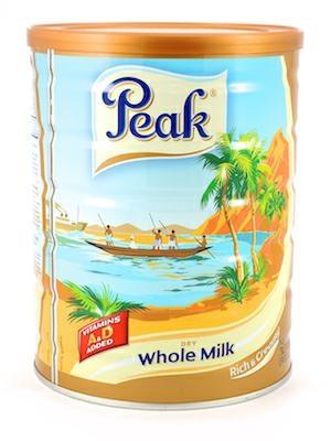 PEAK LATTE INTERO IN POLVERE 12x900g