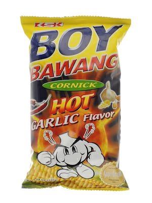 BOY BAWANG CORNICK HOT GARLIC - SNACK DI MAIS 40x90g