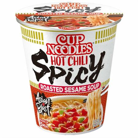 NISSIN CUP CHILI SPICY - NOODLES ISTANTANEI 8x66g (UT)