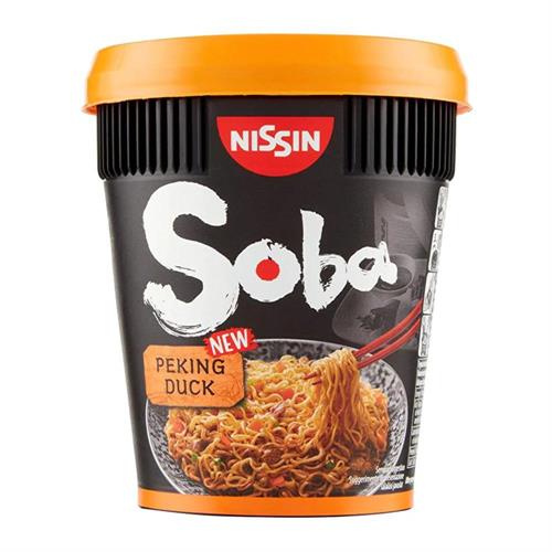 NISSIN CUP SOBA PEKING DUCK - NOODLES ISTANTANEI 8x87g (UT)