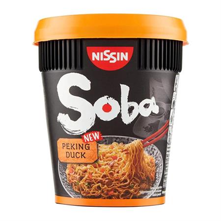 NISSIN CUP SOBA PEKING DUCK - NOODLES ISTANTANEI 8x87g (UT)