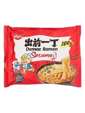 NISSIN DEMAE RAMEN SESAMO- NOODLES ISTANTANEI 10x100g