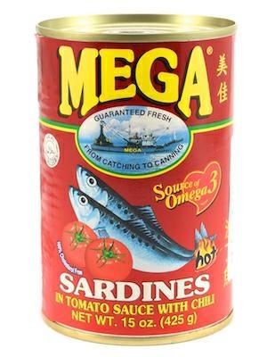 MEGA SARDINES RED - ALACCE IN SALSA PICCANTE 24x425g