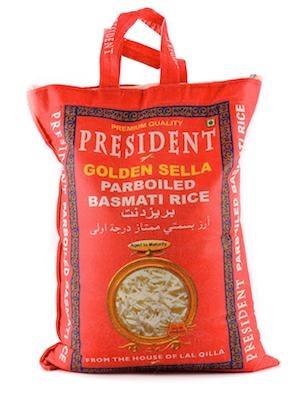 PRESIDENT RISO BASMATI PARBOILED 4x5kg *