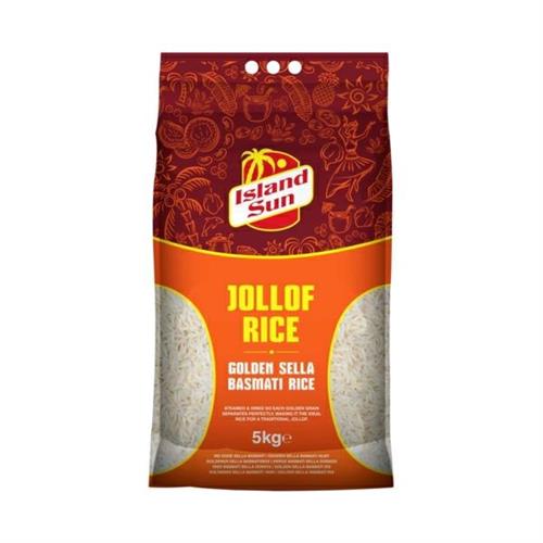 ISLAND SUN JOLLOF SELLA - RISO BASMATI PARBOILED 5kg *