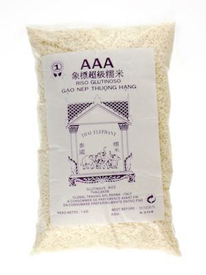 THAI ELEPHANT RISO GLUTINOSO 12x1kg*