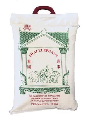 THAI ELEPHANT ROTTURA DI RISO THAI (1V VERDE) 10kg