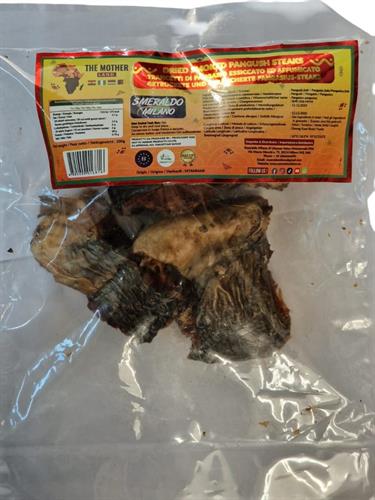 SMERALDO MILANO SMOKED PANGASH STEAK - PANGASIO ESSICCATO 25x200g