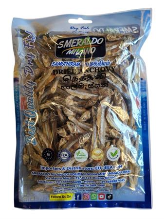 SMERALDO MILANO DRIED ANCHOVY - ACCIUGHE ESSICCATE 33x150g
