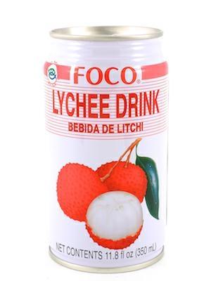 FOCO LYCHEE - FRUIT BASED JUICE 24x350ml