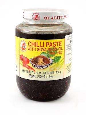 COCK CHILLI PASTE W/SOYA BEAN OIL (PRIK PAO) - COND. ALPASTA 24x454g